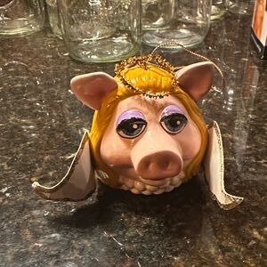 Miss Piggy Jim Henson 1979 vintage  Character Christmas Ornament